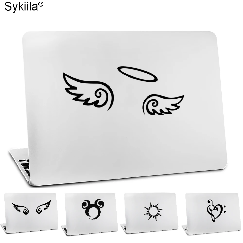 Wings Angle for Logo for Apple Decal for Macbook Skin Air 11 13 Pro 13 14 15 Retina Computer Adesivo Laptop Vinyl Sticker