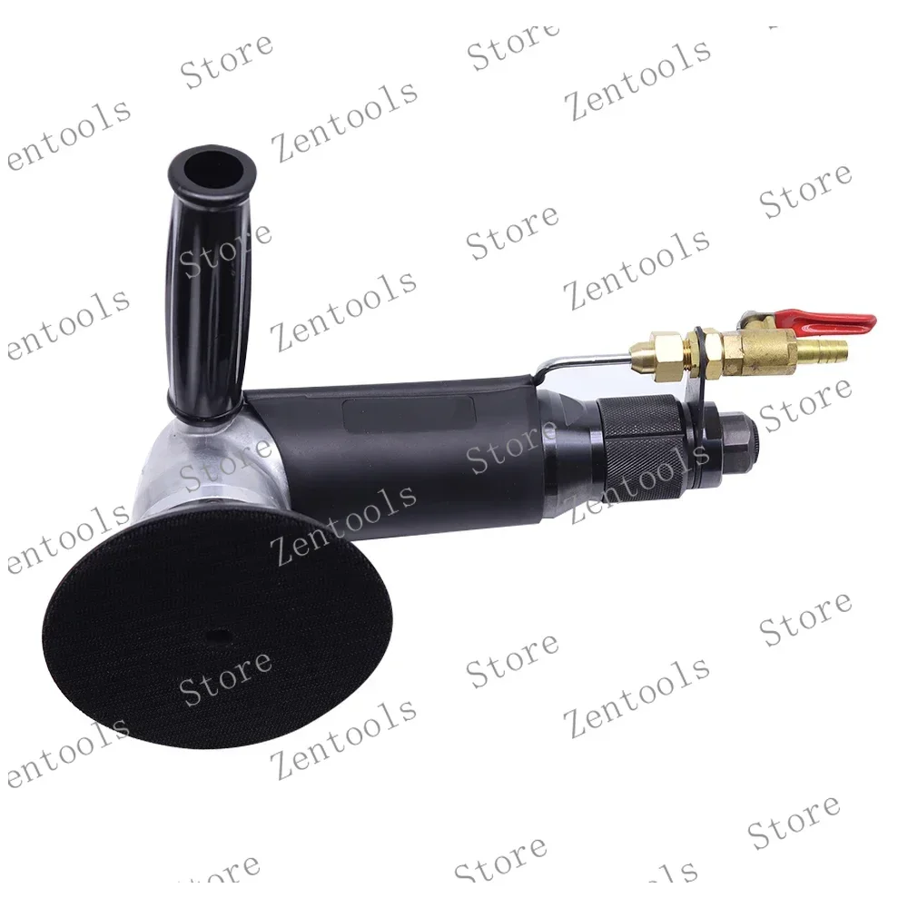 تلميع حجر الهواء الرطب مطاحن المياه الهوائية الهواء بالطاقة الصنفرة الرطبة مع العادم الخلفي 5500 دورة في الدقيقة للخرسانة الرخام الجرانيت #4