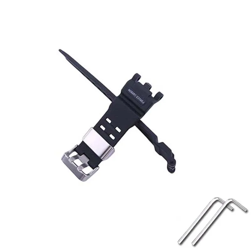 Casio 2 세대 빅 머드 킹 GWG-2000 2040 시계 스트랩 액세서리와 호환되는 수지 시계 밴드 남성과 여성 버클