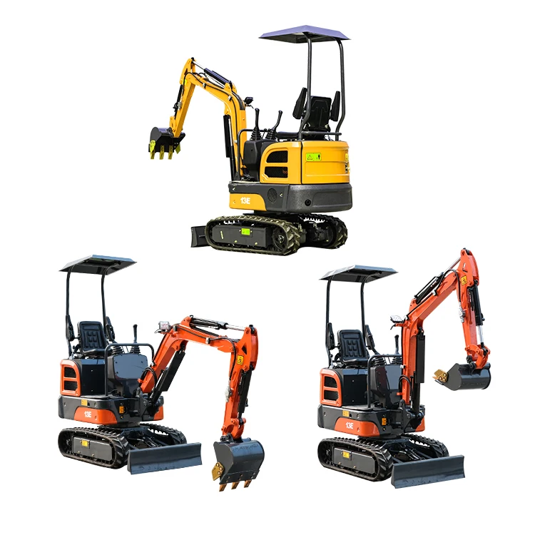China SD13D 1000kg Micro Mini Excavator 1 ton Hydraulic Mini Digger Small Excavatore