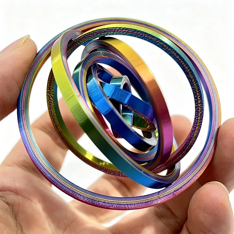 NEW 3D Printed Fingertip Gyroscope Rotating Decompression Ball Fidget Spinners For Adults&Kids Quiet Anxiety Stress Relief Toys