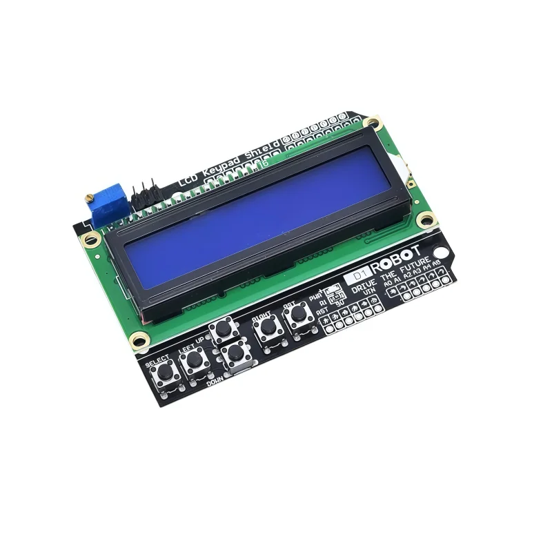 LCD1602 Character LCD Input/Output Expansion Board LCD Keypad Shield