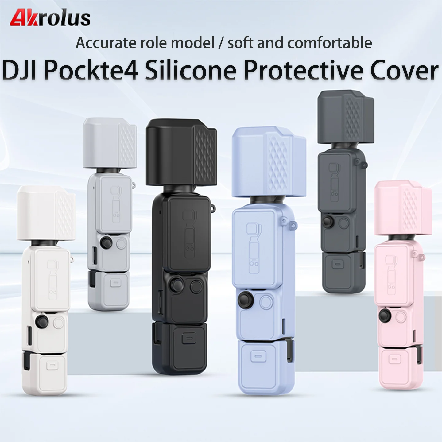 Silicone Protective Case For DJI OSMO Pocket 4 Body & Lens A