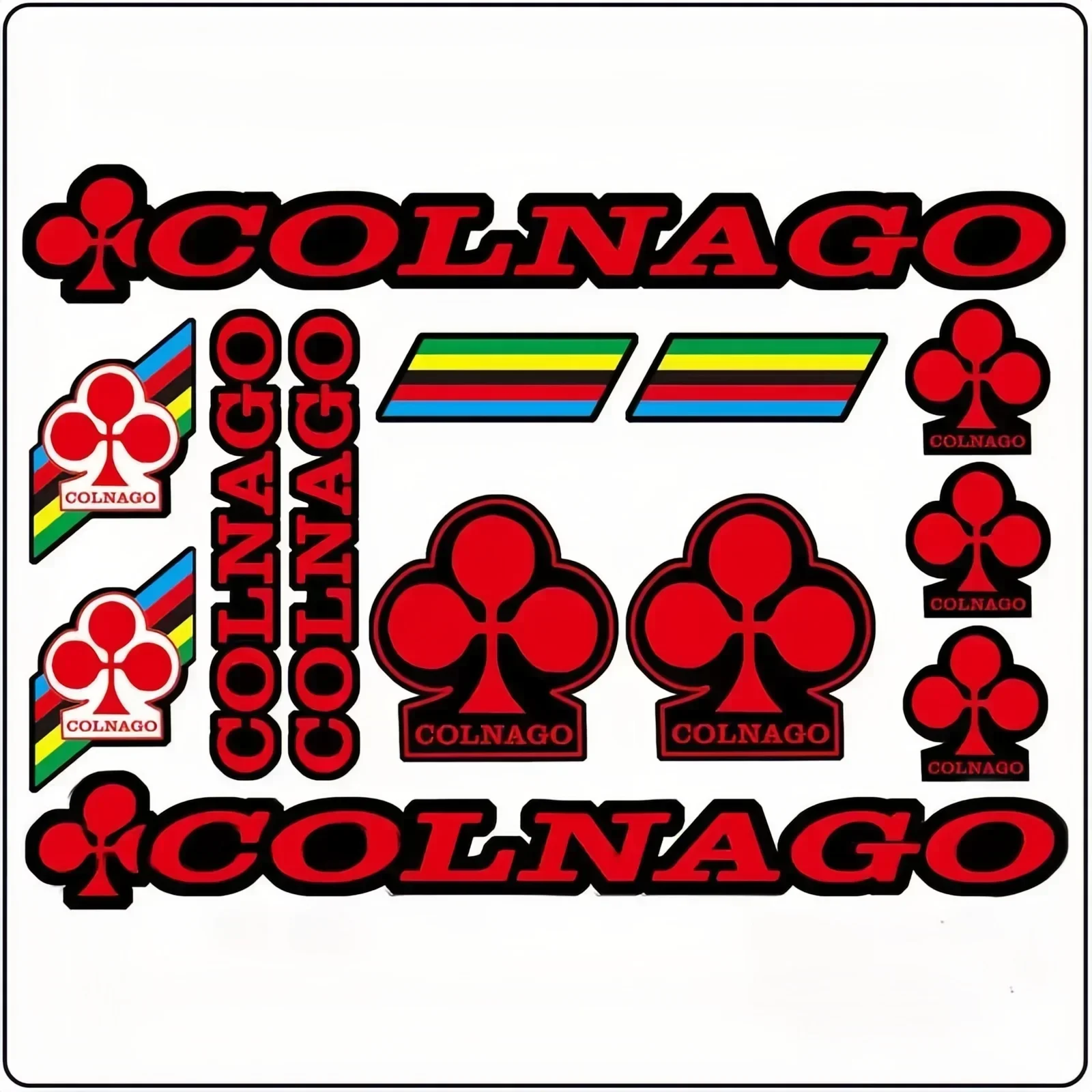 مجموعة واحدة من ملصق شعار ركوب الدراجات الرائع، نمط فني، متين، مثالي لدفاتر الأمتعة، ديكور جمالي لافت للنظر لركوب الدراجات #5