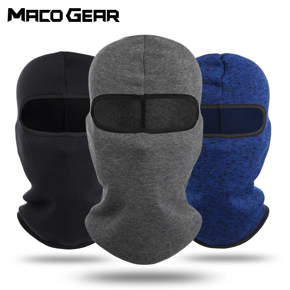 Winter Polar Fleece Warm Thermal Full Face Masks Ski Balaclava Scarf Sports Snowboard Hiking Bandana Helmet Hood Cap Women Men