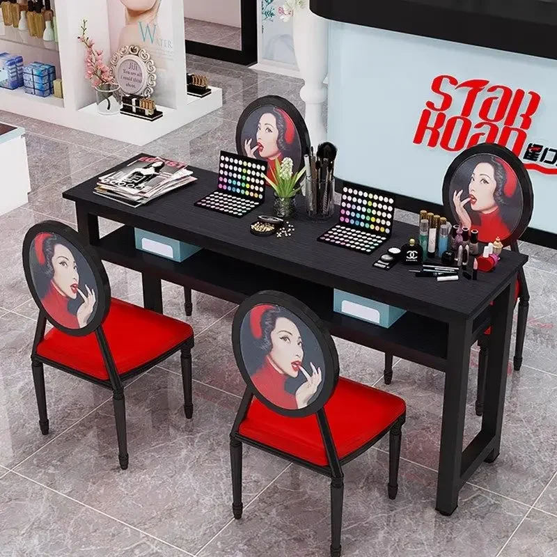 

Design Simple Nail Table Aesthetic Elegant Luxury Glamour Nail Desk Manicure Tables Luxury Tavolo Manicure Salon Furniture