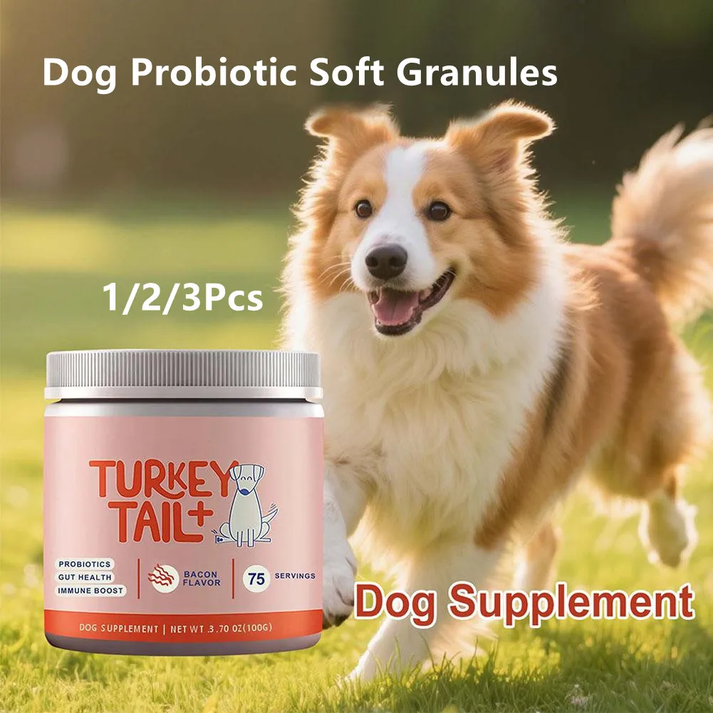 1/2/3PCS Dog Probiotic Soft Granules For Gut Health-Gentle Nourishment Promotes Smooth Digestion Boost Absorption Supports 100g