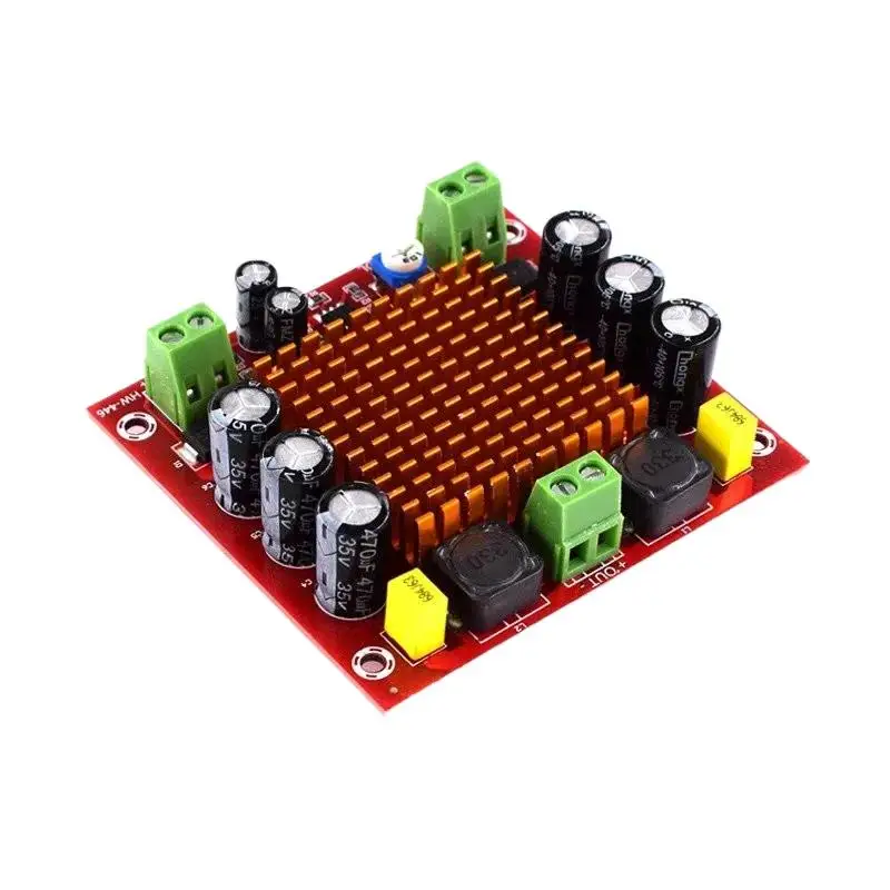 Placa amplificadora digital TPA3116DA TPA3116 150W D2 Mono Channel Power Audio XH-M544 DC 12V 24V