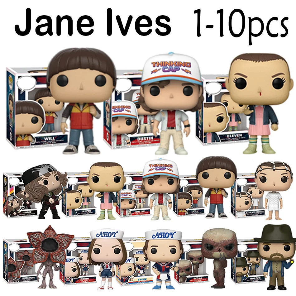 أنيمي غريب الأشياء أنيمي الشكل الفينيل الغراء الأولاد عمل الشكل تأثيري الفينيل زخرفة أرقام لعبة طفل هدايا العيد المشجعين هدية