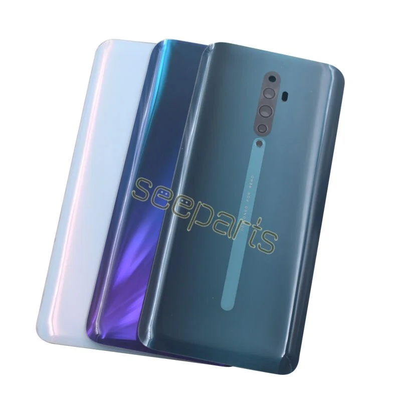 NEW 6.5\'\' For Oppo Reno2 / Reno 2 / Reno 2Z Reno2 Z F Back Battery Cover Door Housing Case Rear Glass Lens Parts Replacement