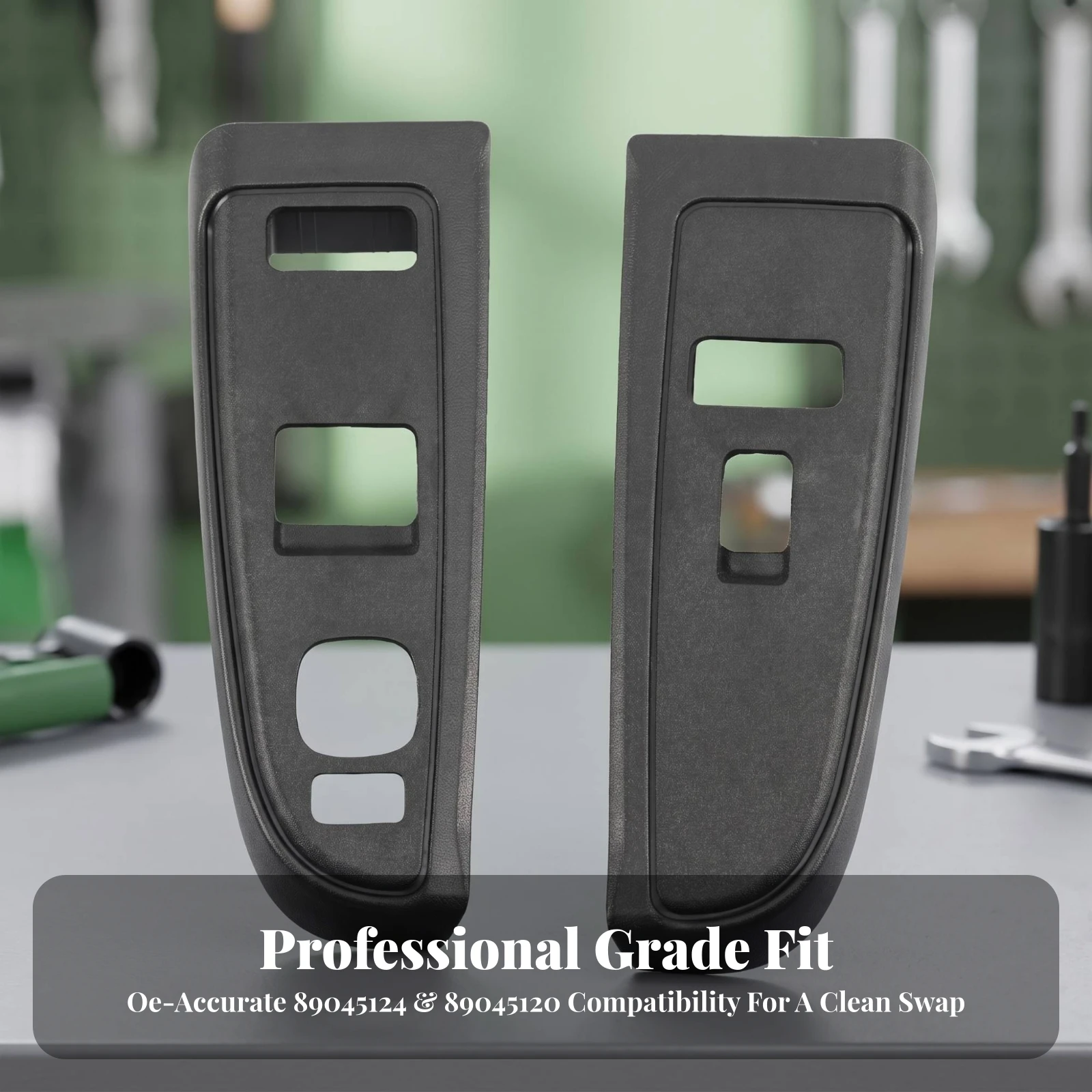Window Switch Panel Front Power Window Switch Cover Bezel Water-Resistant Tough for Car Owners
