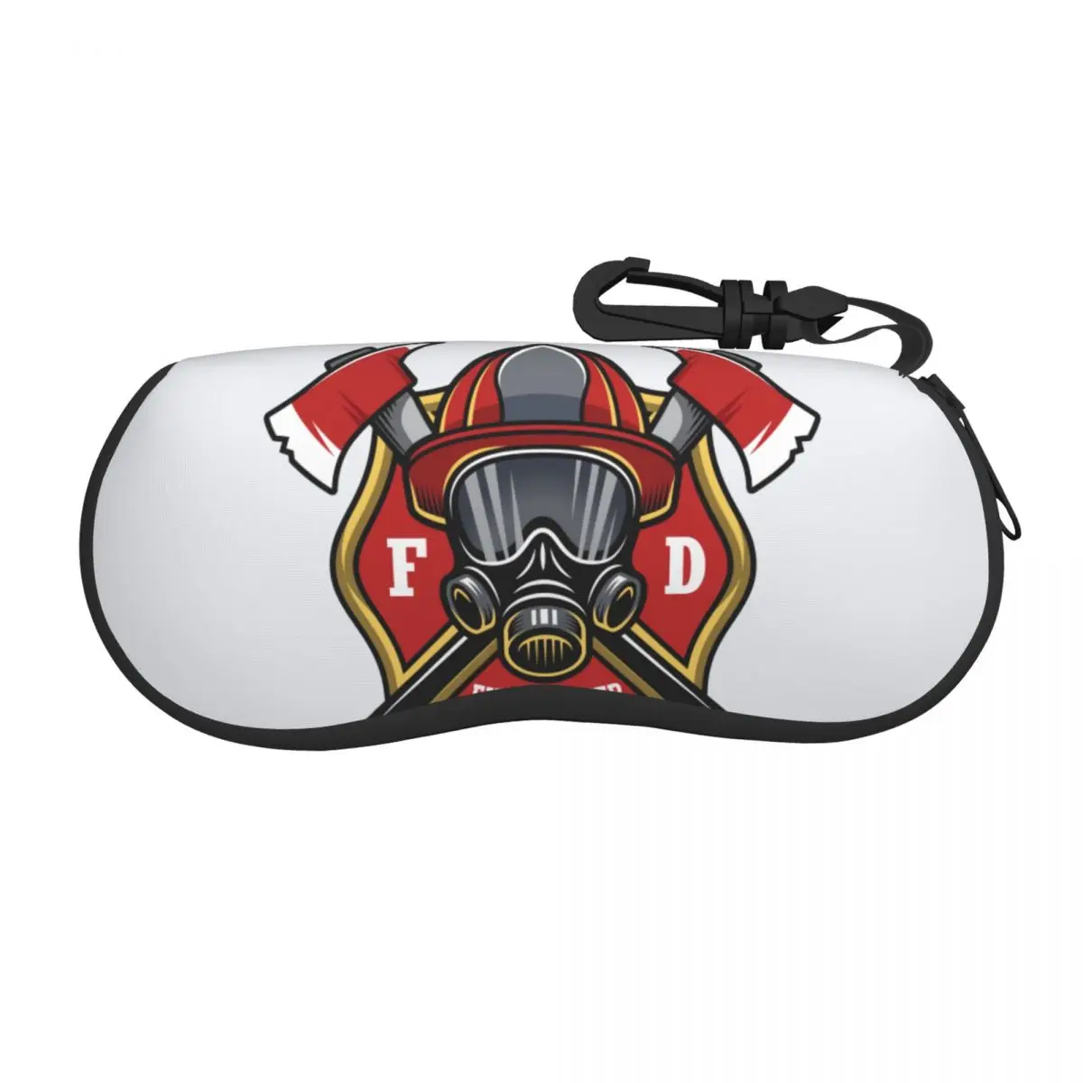 Fire Rescue Firefighter Shell Eyeglasses Protector Cases Cute Sunglass Case Glasses Bag