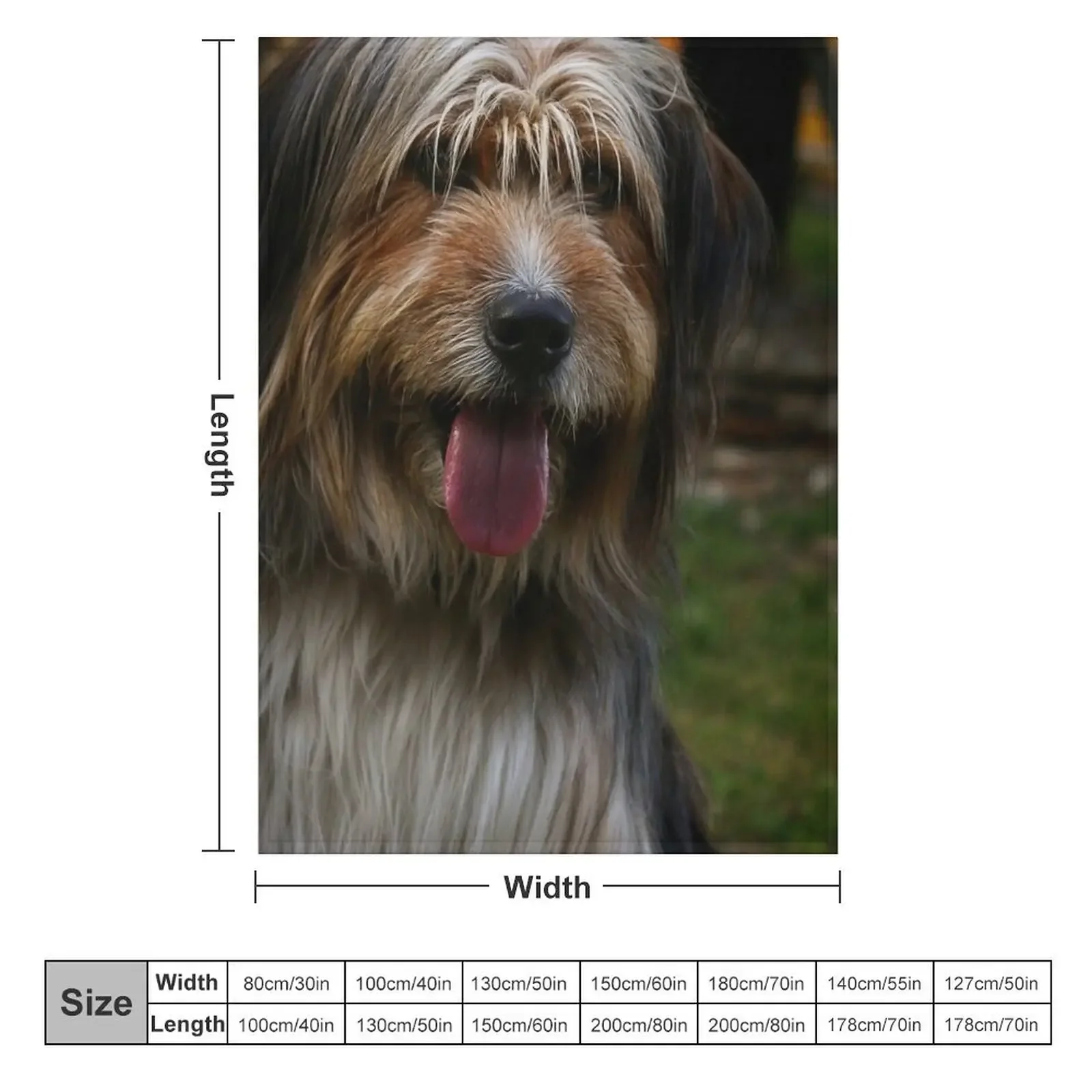 Bearded Collie ~ monday b????hhhhh ~ Throw Blanket Thins Giant Sofa valentine gift ideas bed plaid Blankets