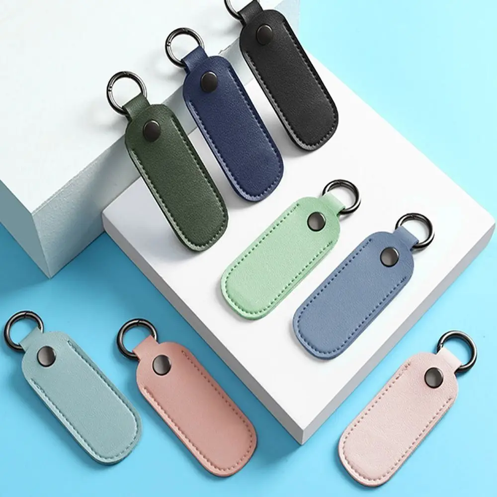 Tempat Gantungan Kunci Penutup Pelindung USB Flash Drive Tas Penyimpanan Casing Stik Memori Kantong U Disk