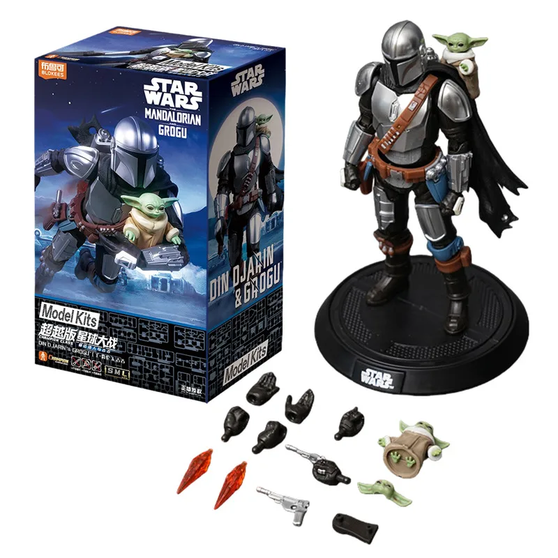 ホットムービー-スター・ウォーズ：マンダロリアン＆グローグ-フィギュア-ダース・ベイダー-ボ・カターン・クライズ-マンダロリアンズ-グローグ-アクションフィギュア-モデルキット