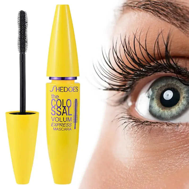 InjFiber-Mascara pour les yeux, cils optiques, extension durable, imperméable, noir, naturel, curling, cosmétique, 10ml