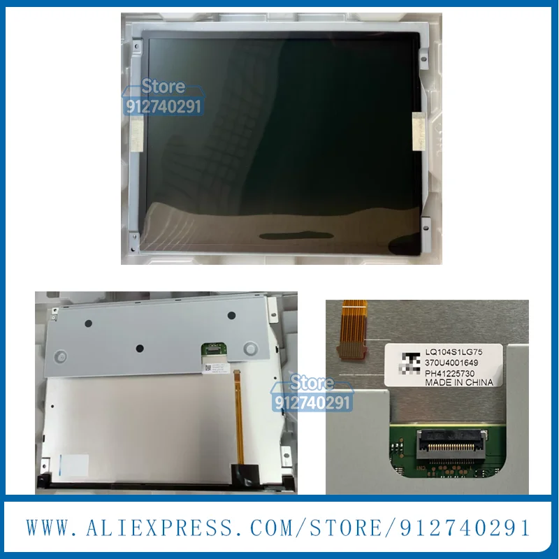Original New A+ LCD Display Screen LQ104S1LG75 Touch Screen Digitizer 225*173mm LQ104S1LG75 LCD Replacement