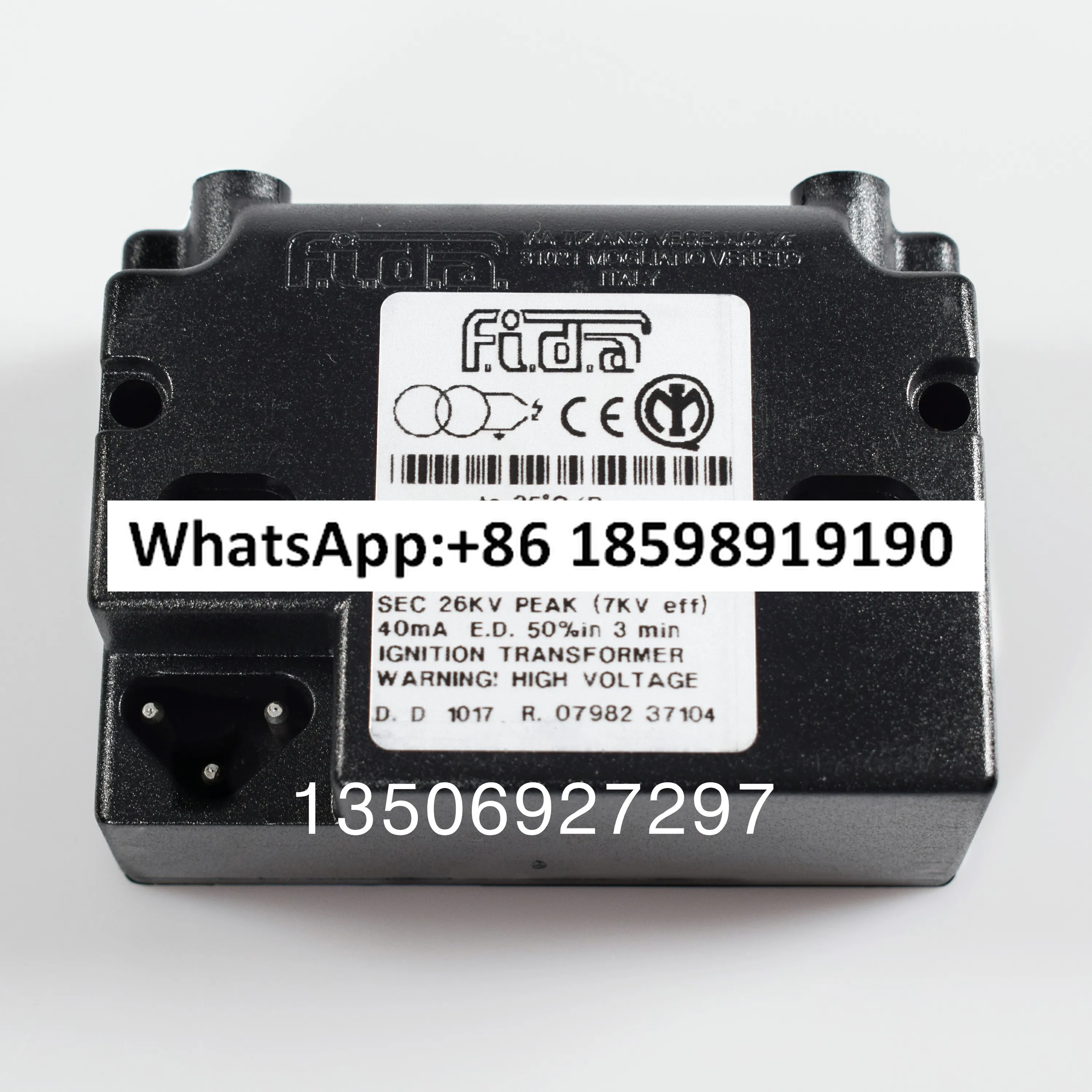

Ignition transformer 8KV single stage high voltage package 10/20 10/30CM