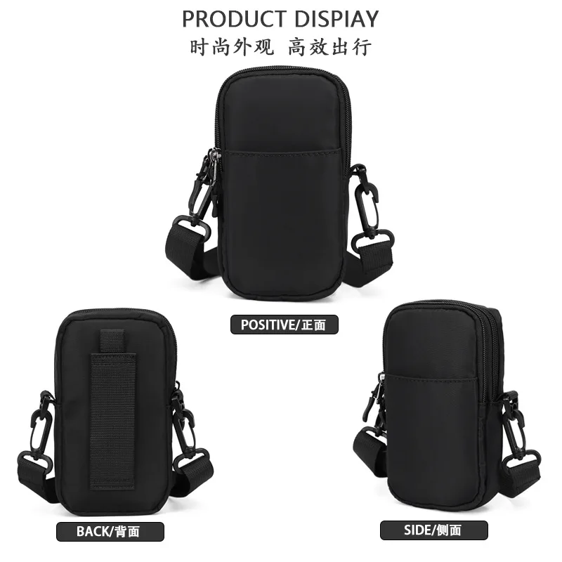 Nylon Small Shoulder Crossbody Bag for Men 2024 Brand Japanese Mini Cell Phone Bags Male Pouch Man Casual Handbags Travel Murse