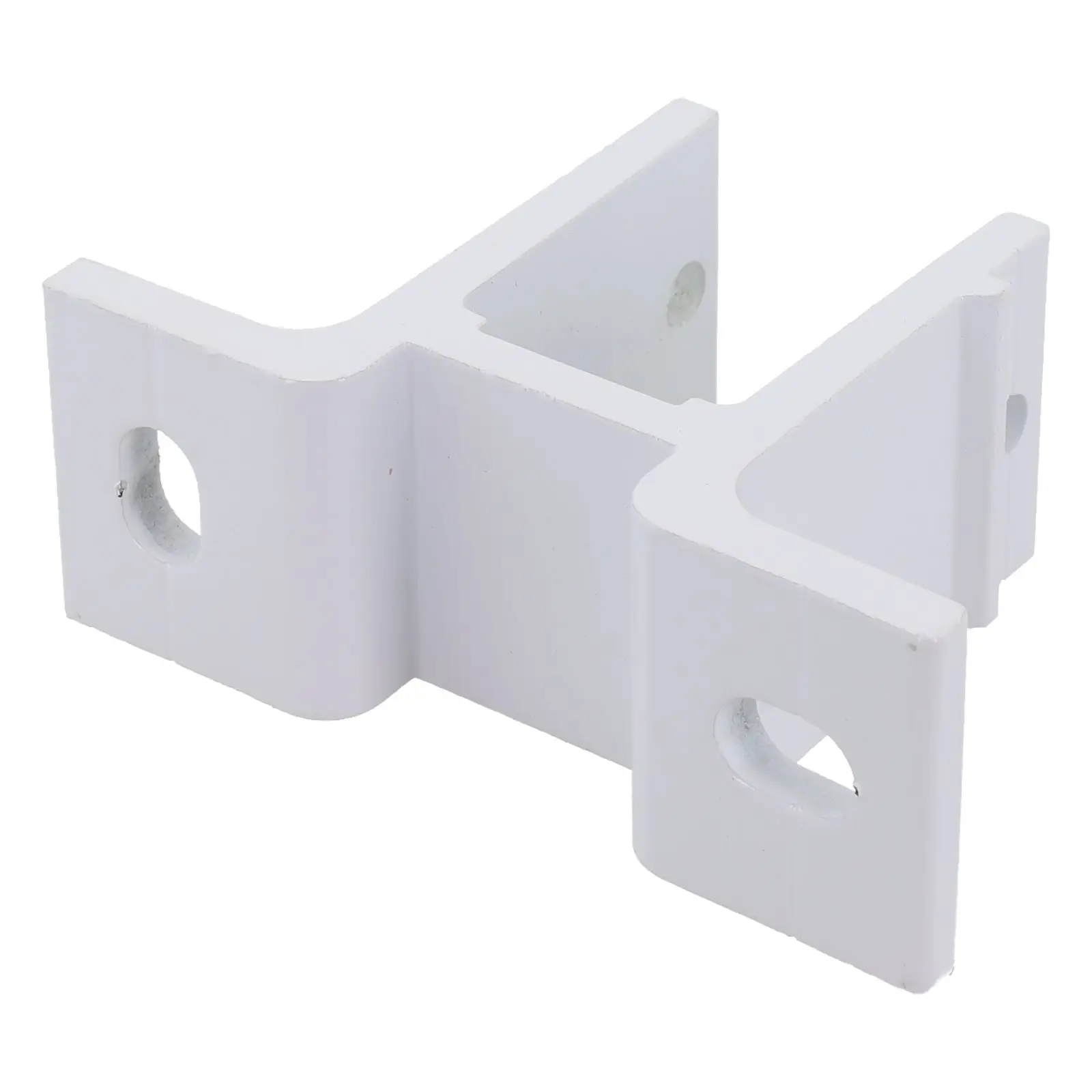 Practical White Wall Mount Bracket for Retractable Awnings Easy Installation Stable Structure Easy Maintenance