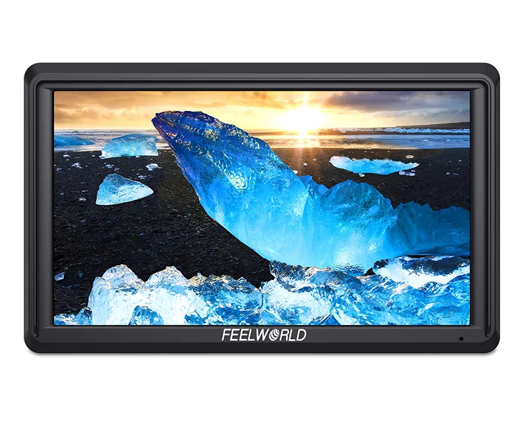 

S55 DSLR Camera Field Monitor IPS 1280x720 4K HDMI Input Output 5.5 Inch Hdmi Monitor with Peaking Focus Assist