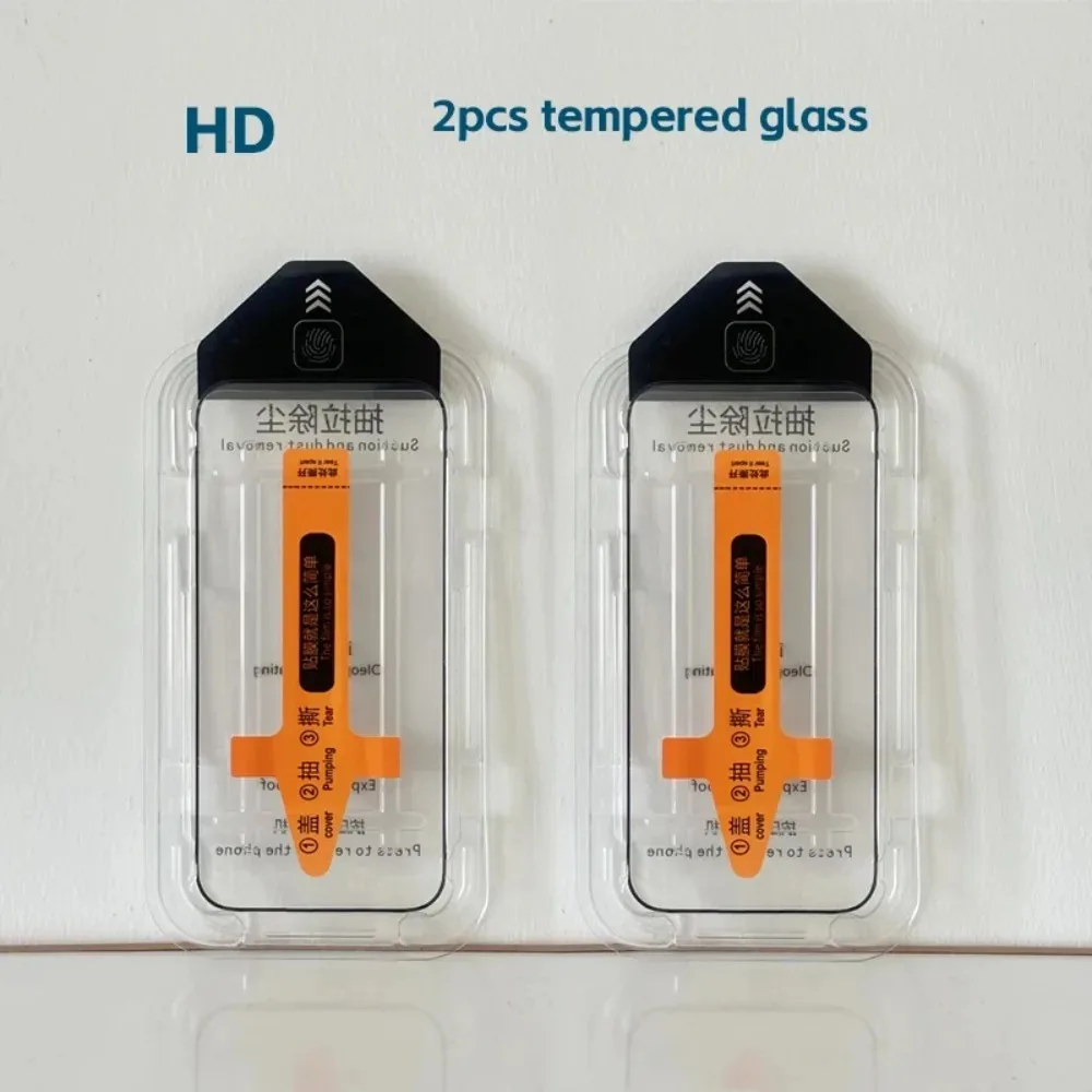 

2pcs Dust Free Tempered Glass for Vivo X300 Pro X200 FE S30 Pro Mini Y39 Y29 Y29S Screen Protector