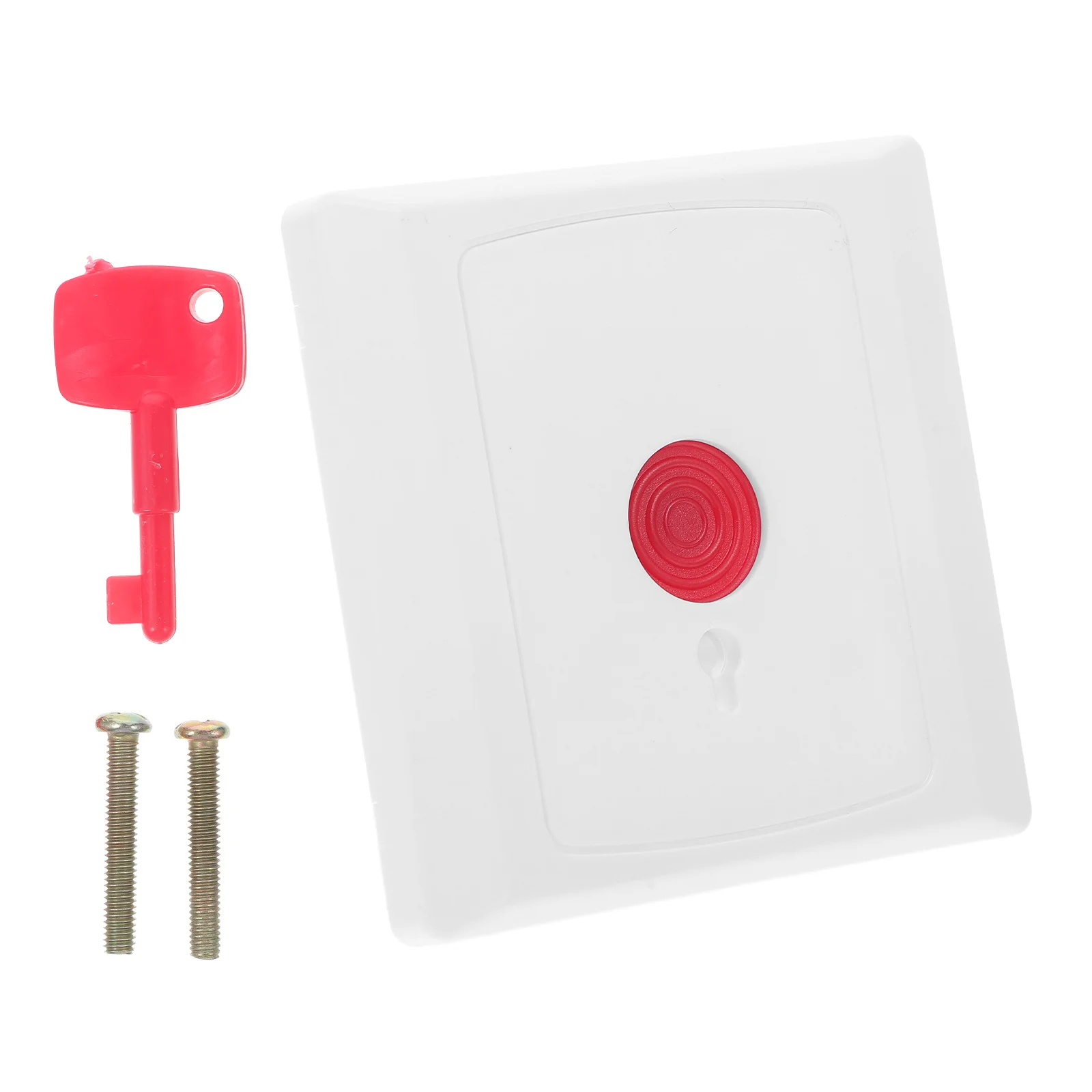 

Emergency Button Switch 86 Box Start Stop Safety Security Waterproof Switch Box Multifunctional Durable Plastic Design