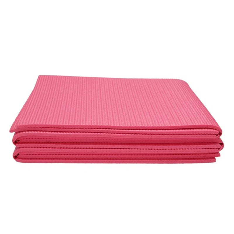 Yoga Mat Folding Travel Fitness Exercise Mat Non-Slip Exercise Gym Mat For All Types Of Yoga Pilates Floor Workouts Durable