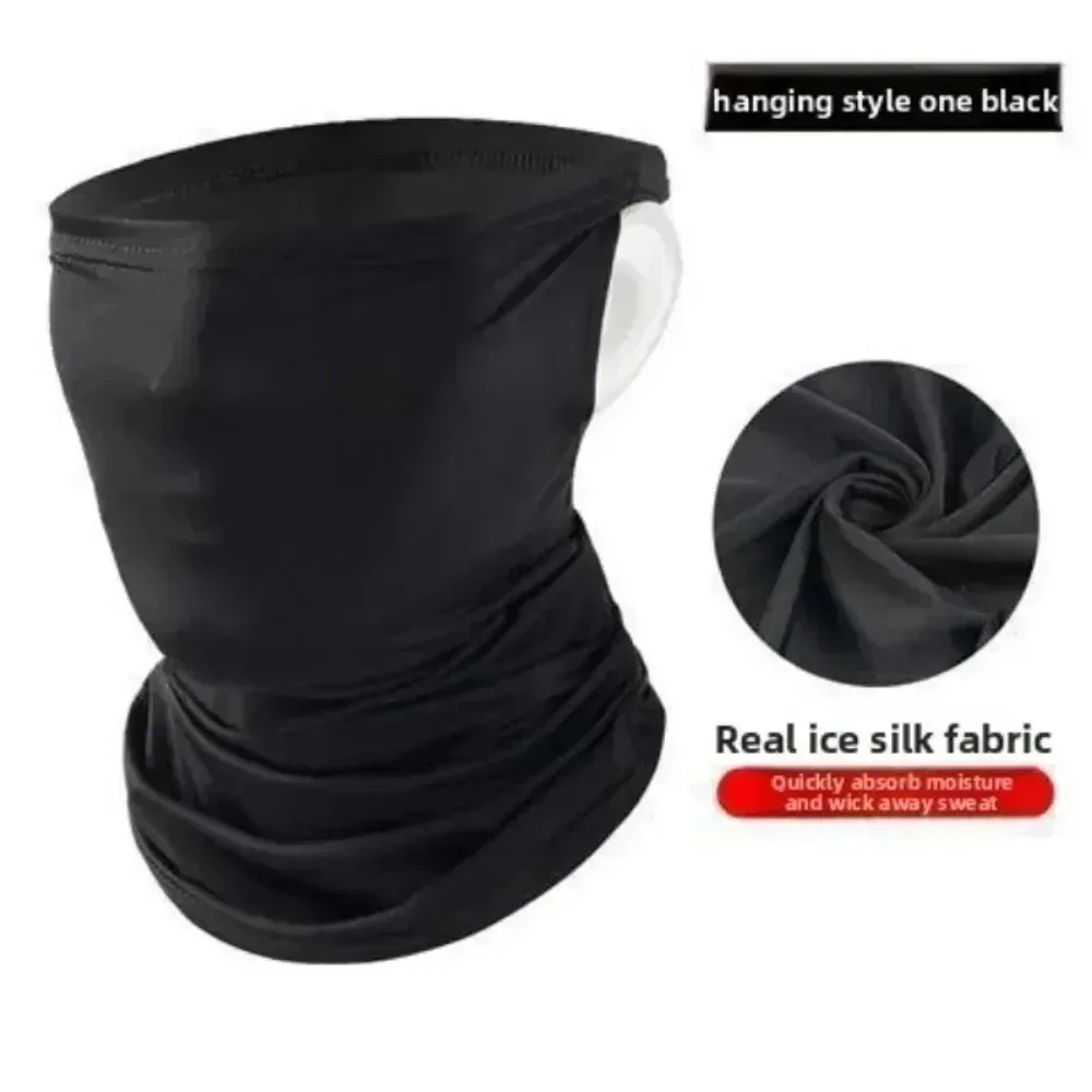 New for Sport Running Scarf Dustproof Men Women Mask Summer Cycling Breathable Headwear Ice Silk Anti UV Face Cover Outdoor
