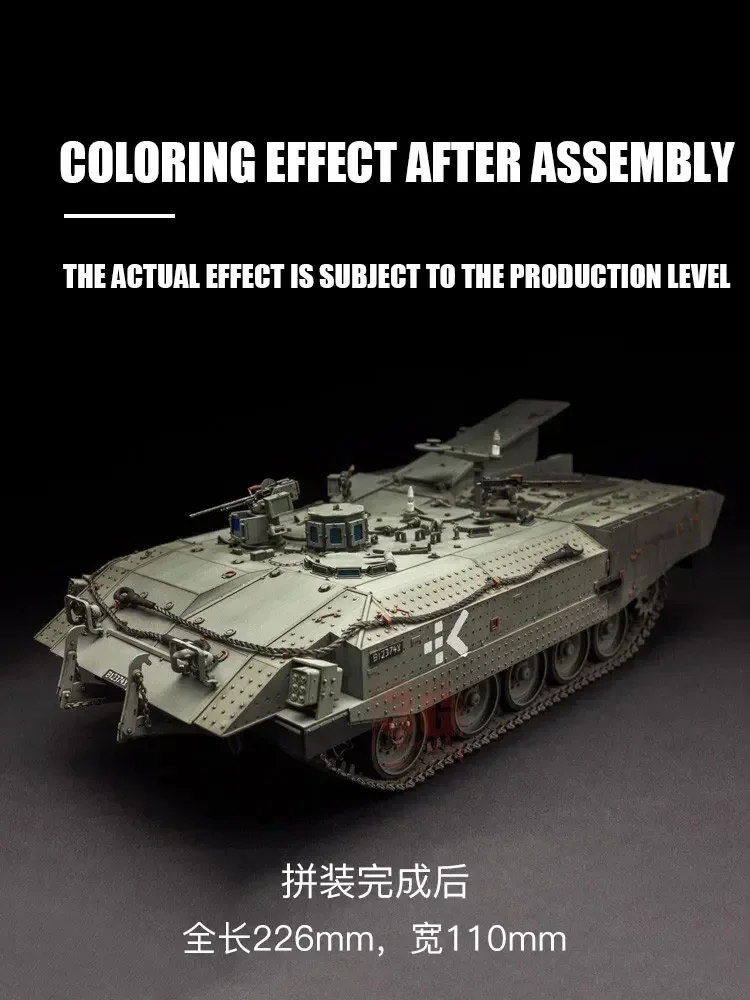 MENG Assembled Model Kit SS-008 Israel Achzarit heavy armoured personnel carrier Late production 1/35