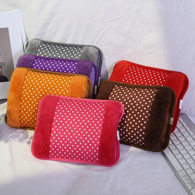 טעינת תיק מים חמים 220v נטענת חורף נטענת יד נקודה חמה דפוס הכנס כפול יד חם שקית מים חמים