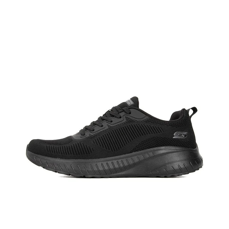 Skechers BOBS SQUAD CHAOS Casual Shoes Men's Low Top Black 118000-BBK