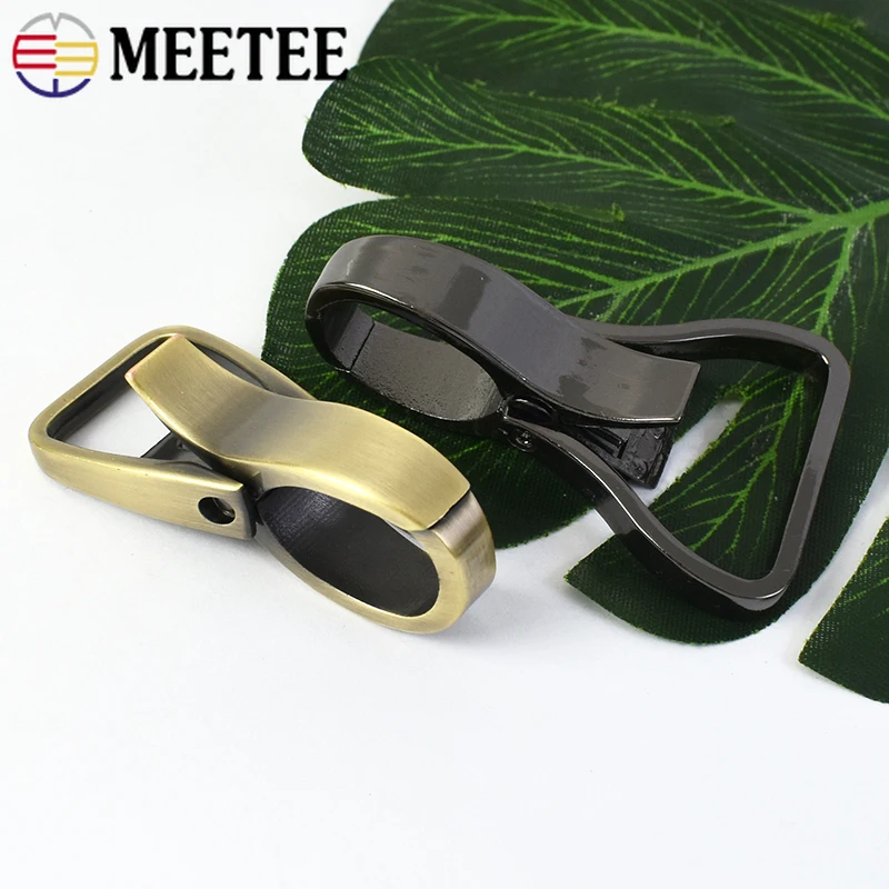 

2/5Pcs 20/25/32mm Metal Spring Lobster Buckle Bag Strap Carabiner Clips Hook Dog Leash Trigger Clasp Keychain Snap Ring Hooks