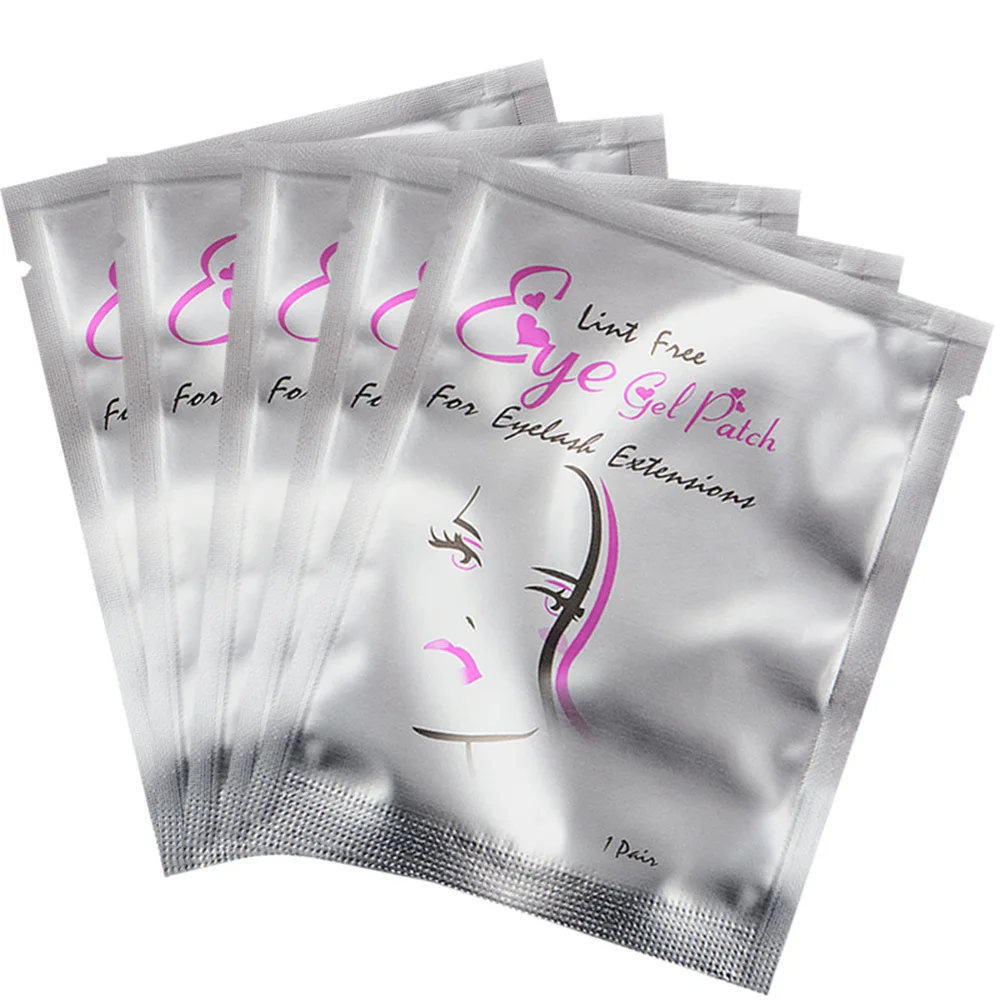 50 pairs eye patches eyelash extension under eyelashes fake lashes stickers lash extension supplies patches for building eyelid
