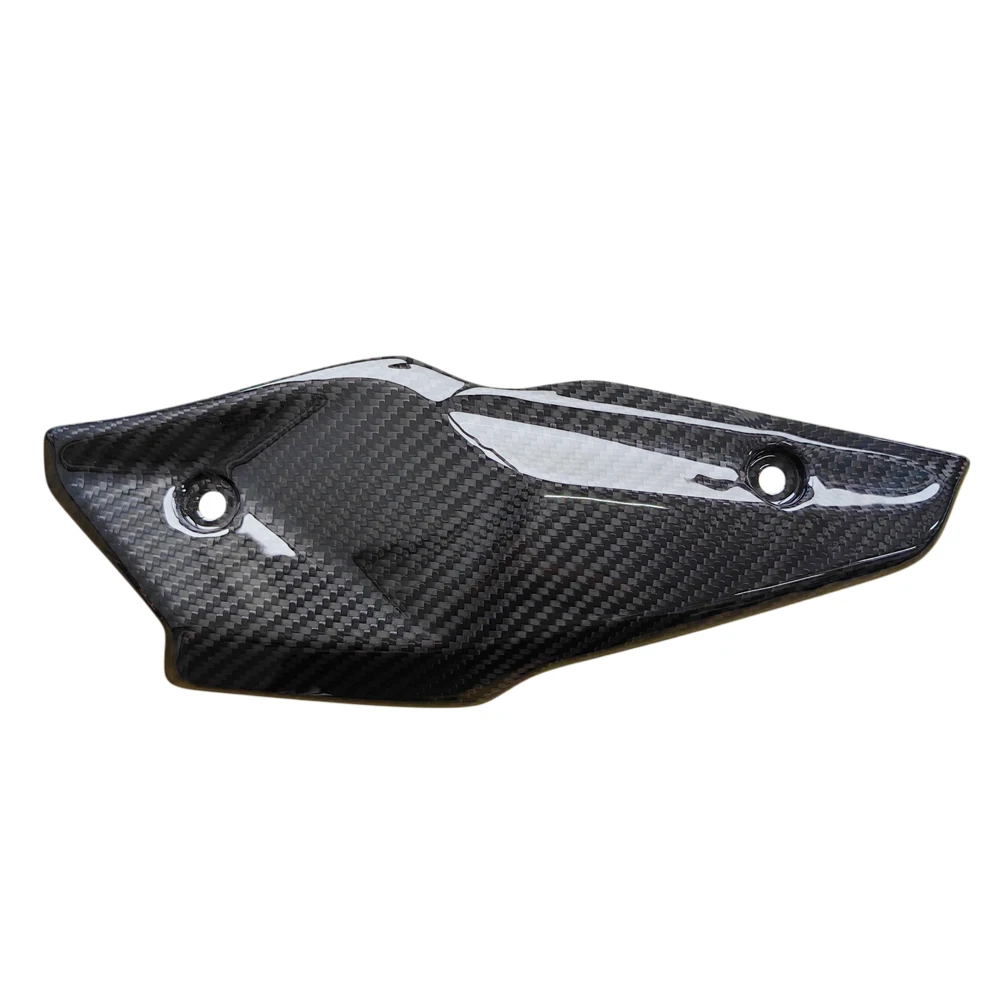 Carbon Fiber Motorcycle Pipe Cover Left Side Frame Cover for BMW R Nine T 2014-2023