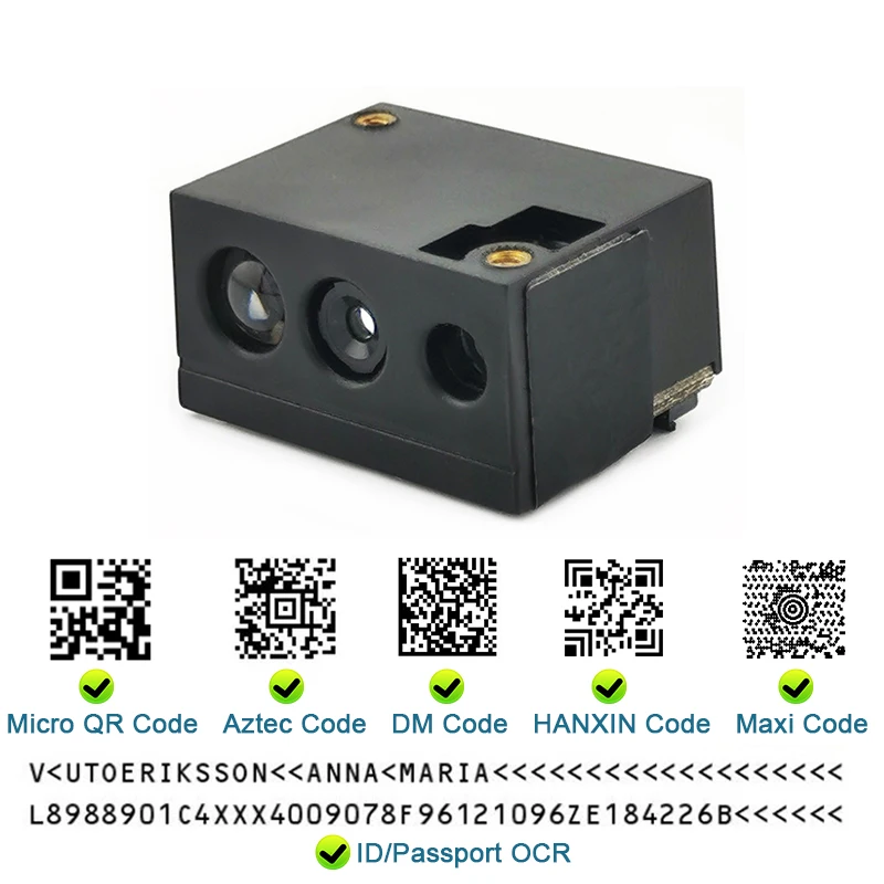 GM69Pro-S 1D/2D/OCR PDF417 USB UART 1280*800CMOS Barcode Scanner Qr Code Scanner Module Reader Support OCR Passport Android .Net