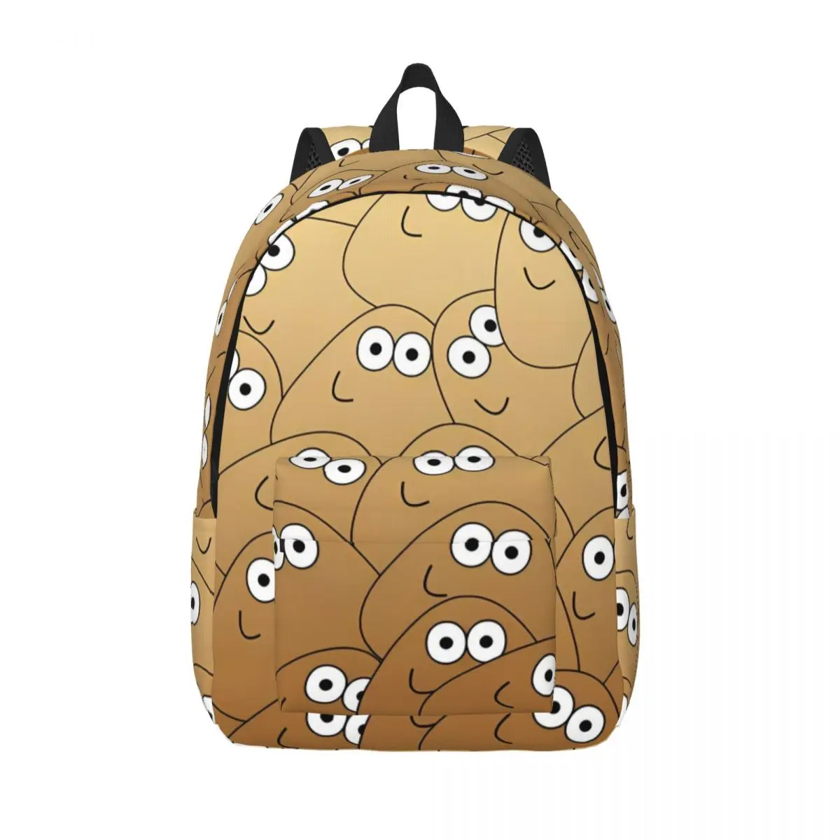 My Pet Alien Pou Backpack for Boy Girl Kids Student School Bookbag Cute Cartoon Daypack Preschool Primary Bag Sports