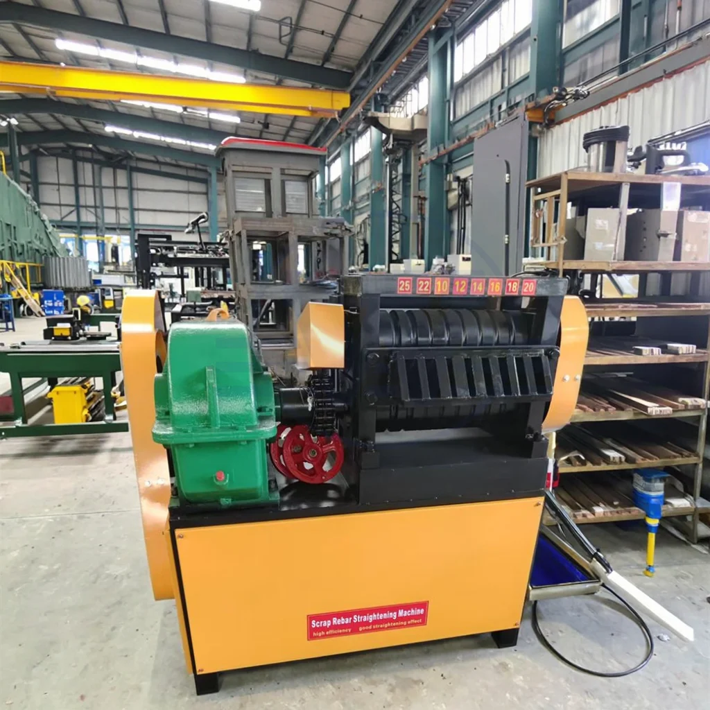 حار بيع خردة الصلب بار قضيب حديد التسليح لفائف استقامة آلة القطع