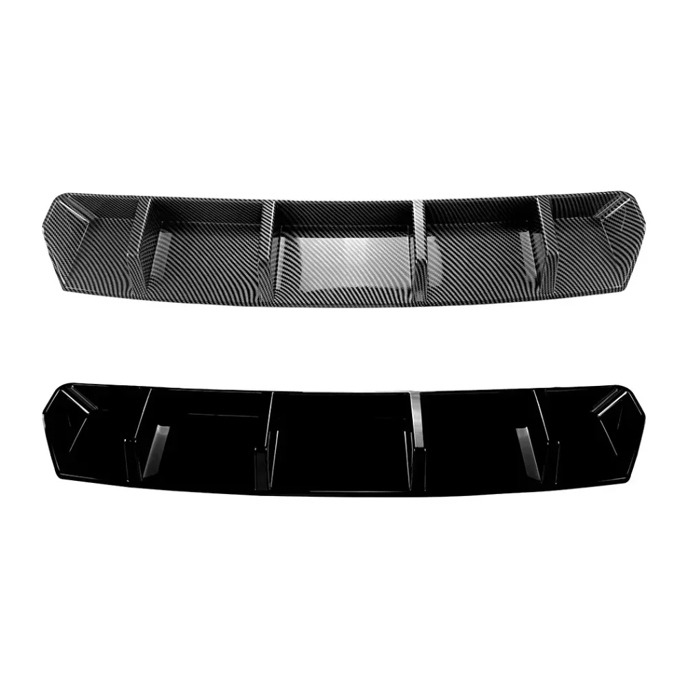 Rear Bumper Diffuser For Skoda Octavia MK3 2015-2017 Rear Lip Spoiler Body Kit Exterior Styling Auto Accessories Car Tuning Part view 6