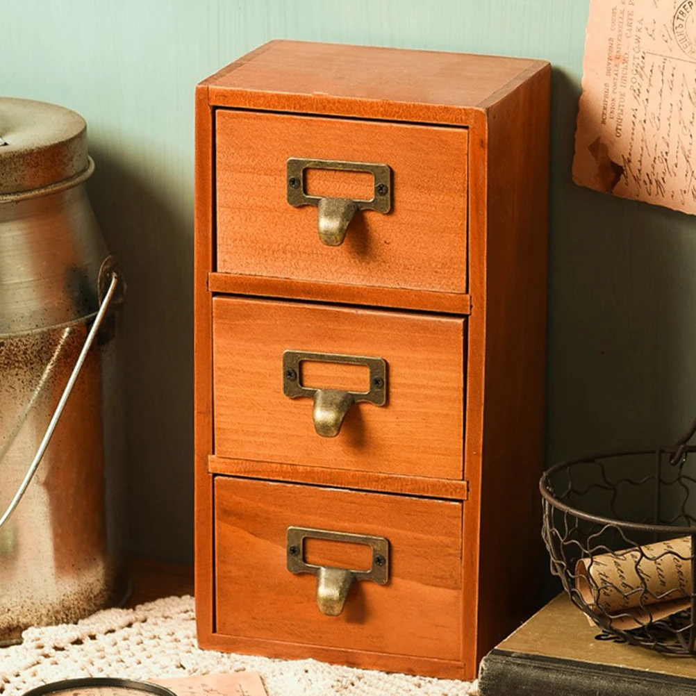 

Wooden Organizer Dresser Drawer Dresser Storage Organizer Vanity Storage Box Mini Cabinet For Small Items Countertop
