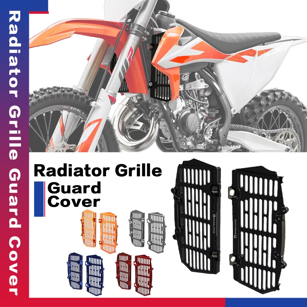 Motor CNC Radiator Grille Guard Cover New FOR 125 150 250 300 SX 250 350 450 SXF 250 300 450 SXF Factory Edition 350 Freeride