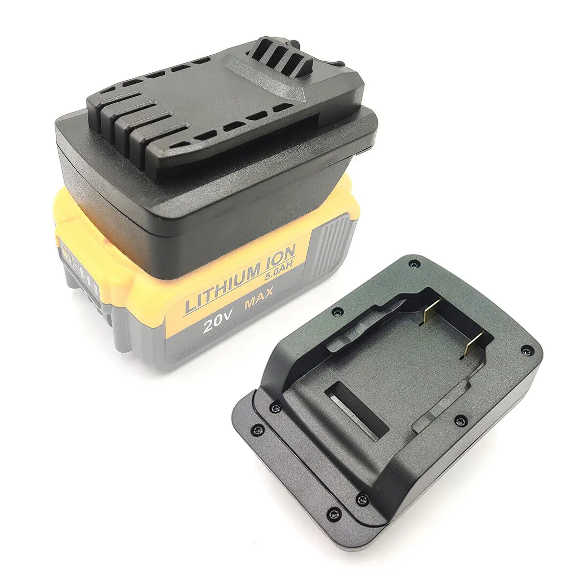 Adatpor for Stanley fatmax V20 tool SB202 SB204 SB206 work for dewalt  DCB200 18V 20V 54V 60V battery