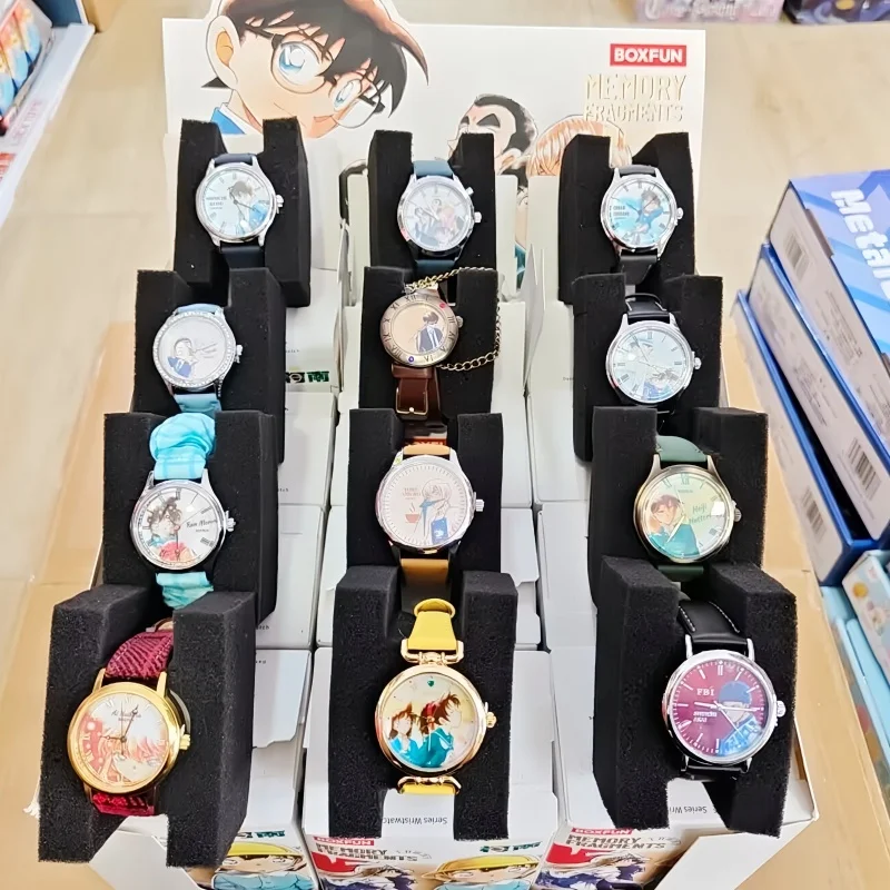 

Новые детективные часы Конан 2-го поколения, слепая коробка, совместно запускаемые фрагменты памяти Мао Лалина, аниме-фигурка, подарок на день рождения