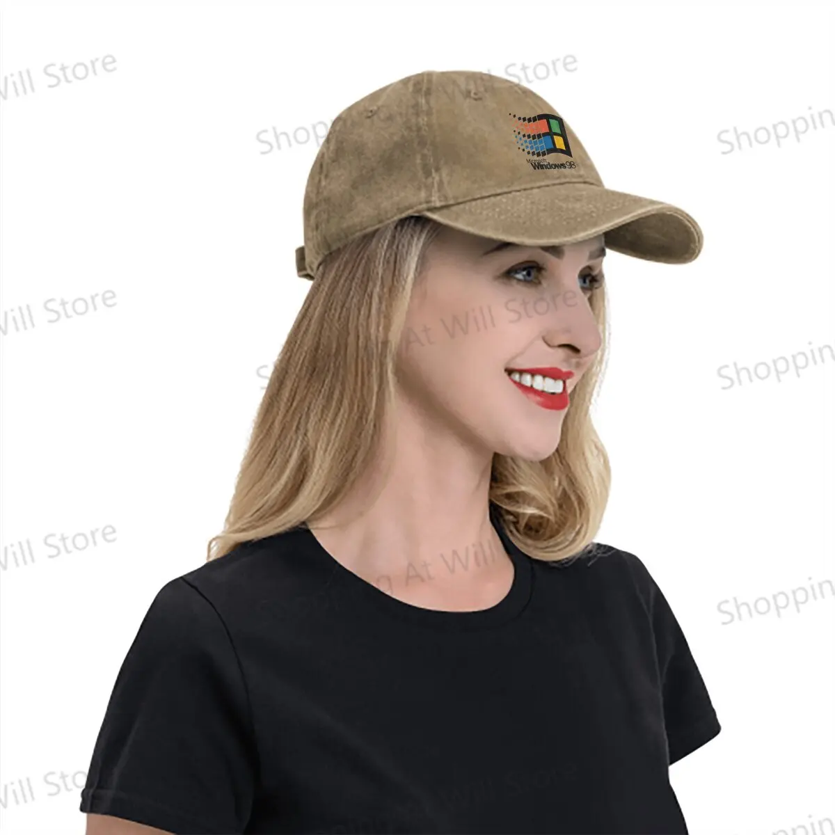 Windows 98 Logo Dad Hat  Windows 95 Computer System Accessories Outdoor for Men Women