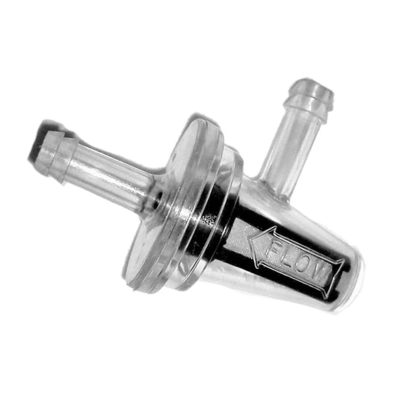 12Pcs Universal Motorcycle Right Angle Inline Fuel Filter 1/4 Inch 6Mm Hose Lines For KAWASAKI Yamaha image 2
