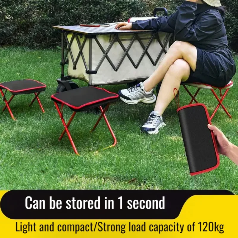 

Портативная маленькая скамейка для кемпинга, пикника, путешествия, складной стул, маза, сумка на молнии, складной стул