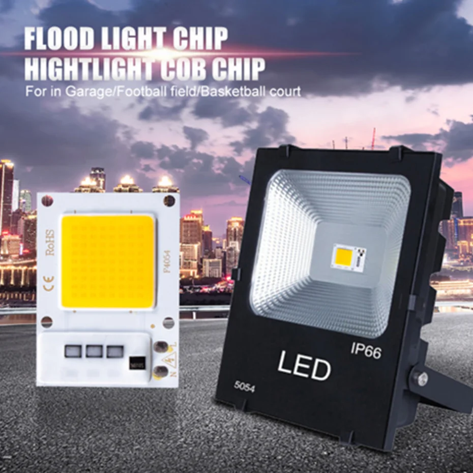 Uookzz Led Cob Chip 10W 20W 30W Ac 220V 110V Smart Ic Zonder Driver Led Lamp Kralen Voor Schijnwerper Diy Matrix Verlichting