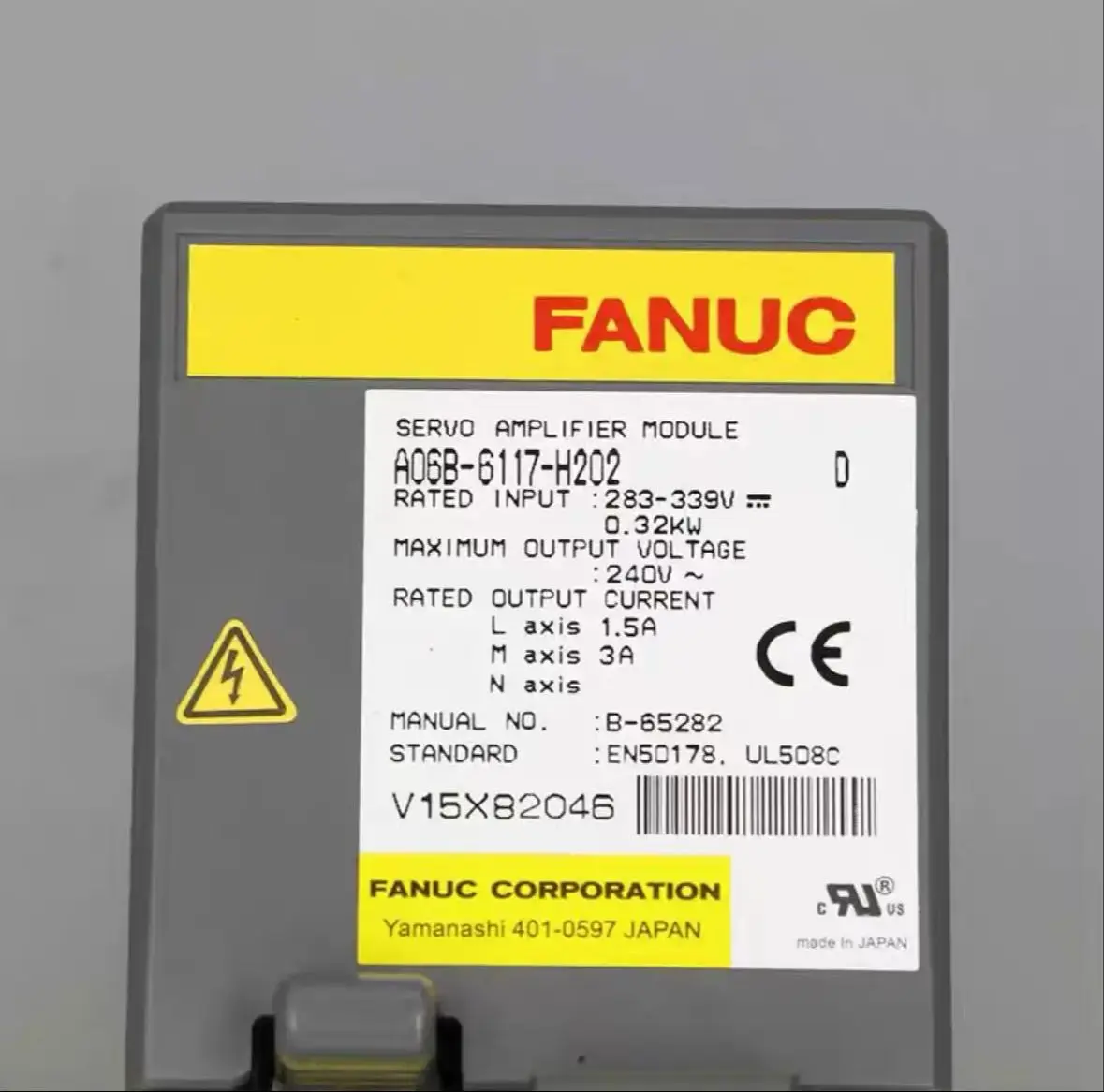 

A06B-6117-H202 Новый сервопривод Fanuc в наличии, быстрая доставка