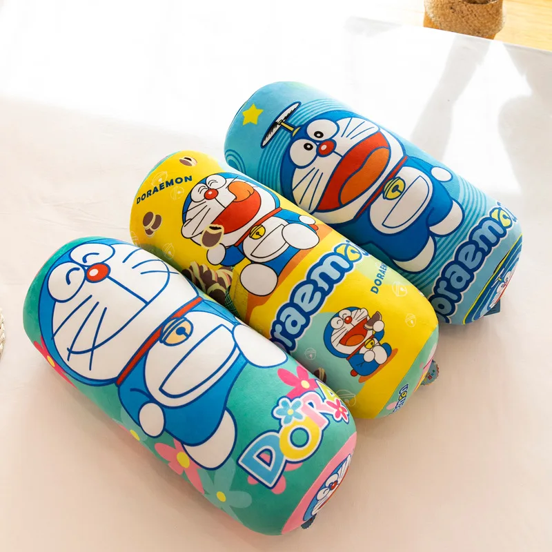 62cm Cute Doraemon Pillow Personality Creative Toy Doll Multifunctional Living Room Car Sleep Backrest Pillow Holiday Gift