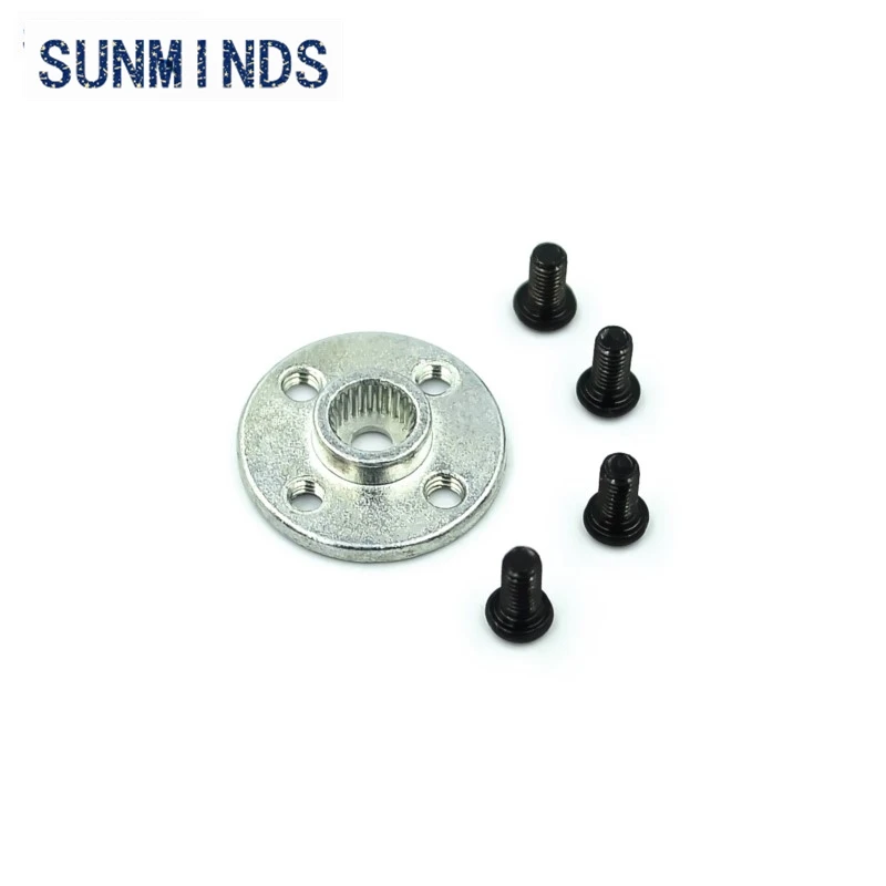 Aluminum Metal 25T Servo Arm Round type Disc Matal Horns For MG995 MG996 ACE Robot